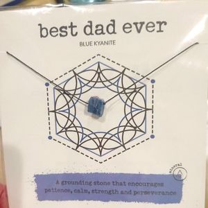 Soulku blue kyanite necklace